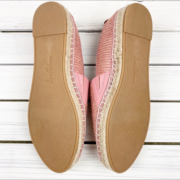 NEW Sam Edelman Khloe Rafia Espadrille Flats - Picture 5 of 9